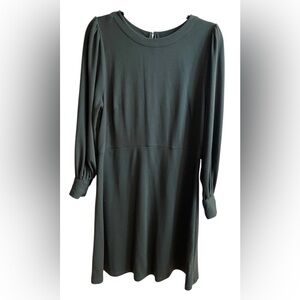 LOFT Forest Green Dress | Romantic Minimal • Modern Heritage • Size 14P